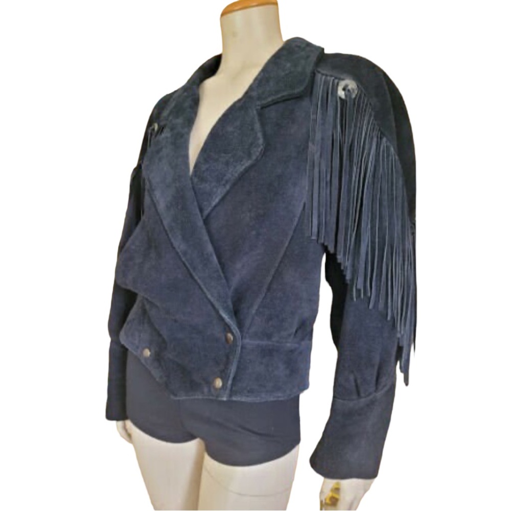 G4000 vintage genuine leather jacket - Picture 4 of 13